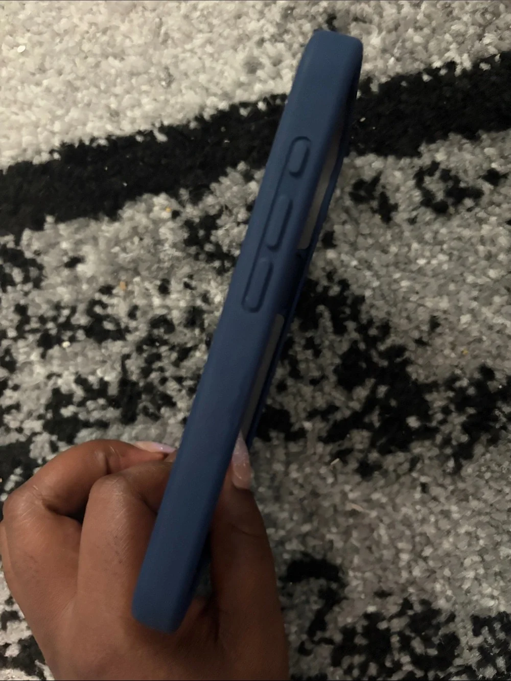Miracase Navy Blue Phone Case with MagSafe Compatibility IPhone 17e/16e